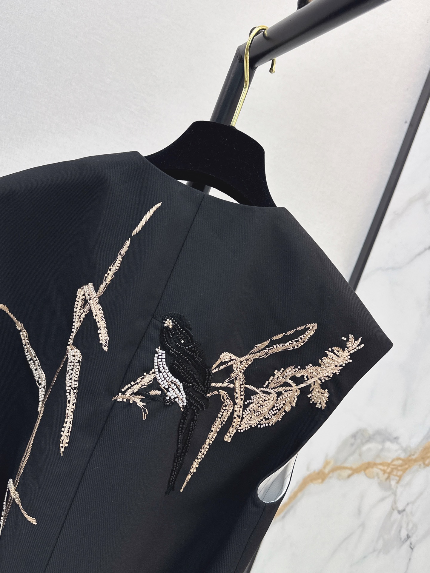 Chan 26ss beading vest