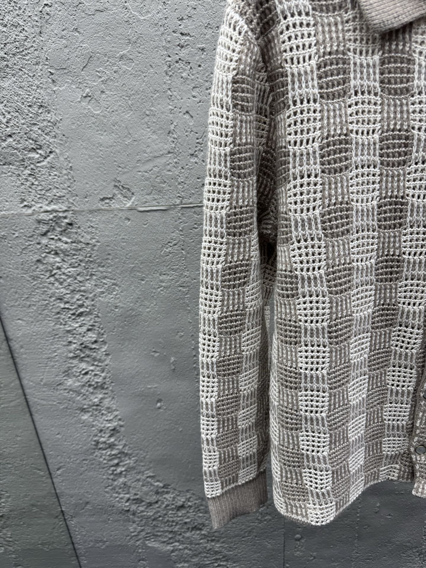 Louis jacquard plaid jacket