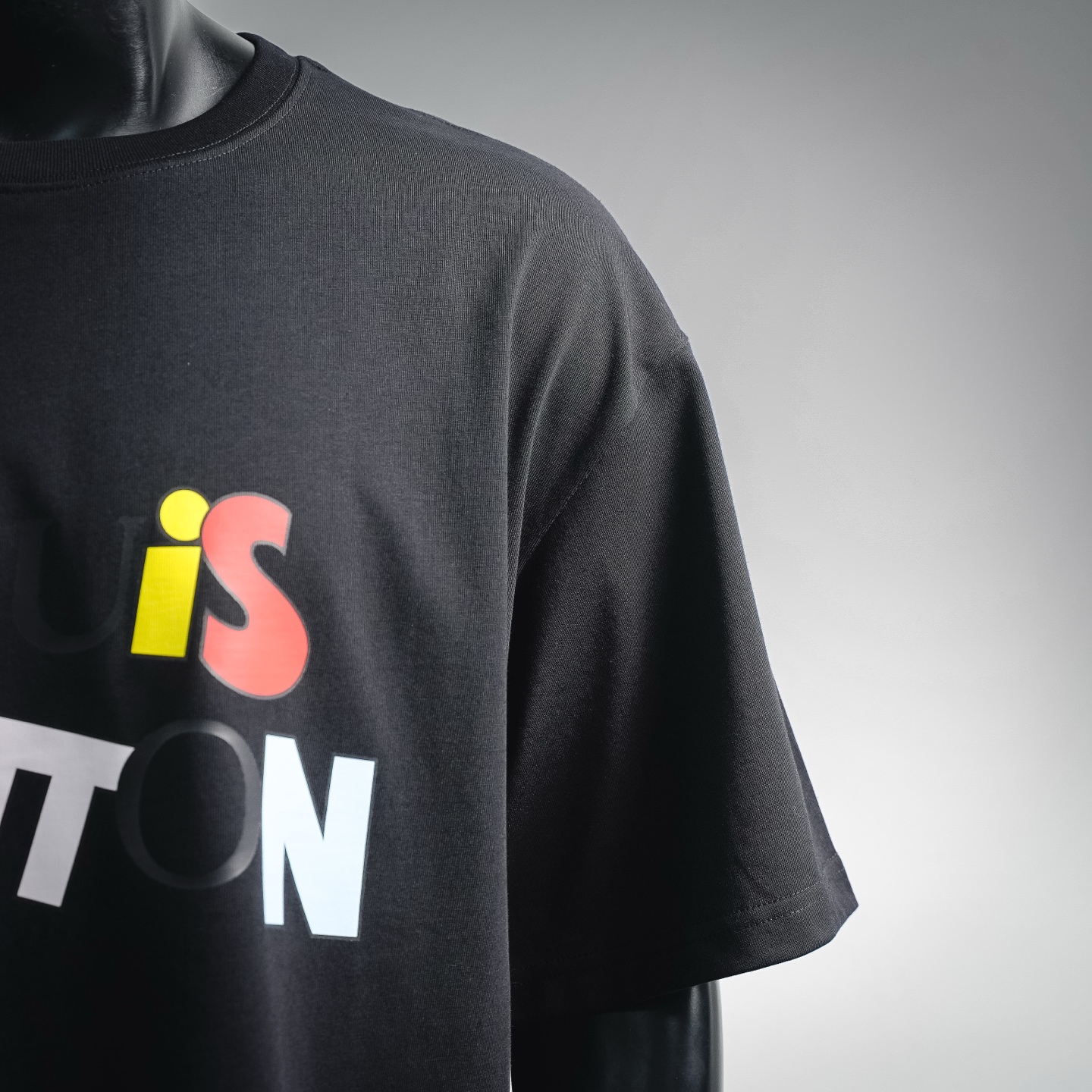Louis letter print t-shirt