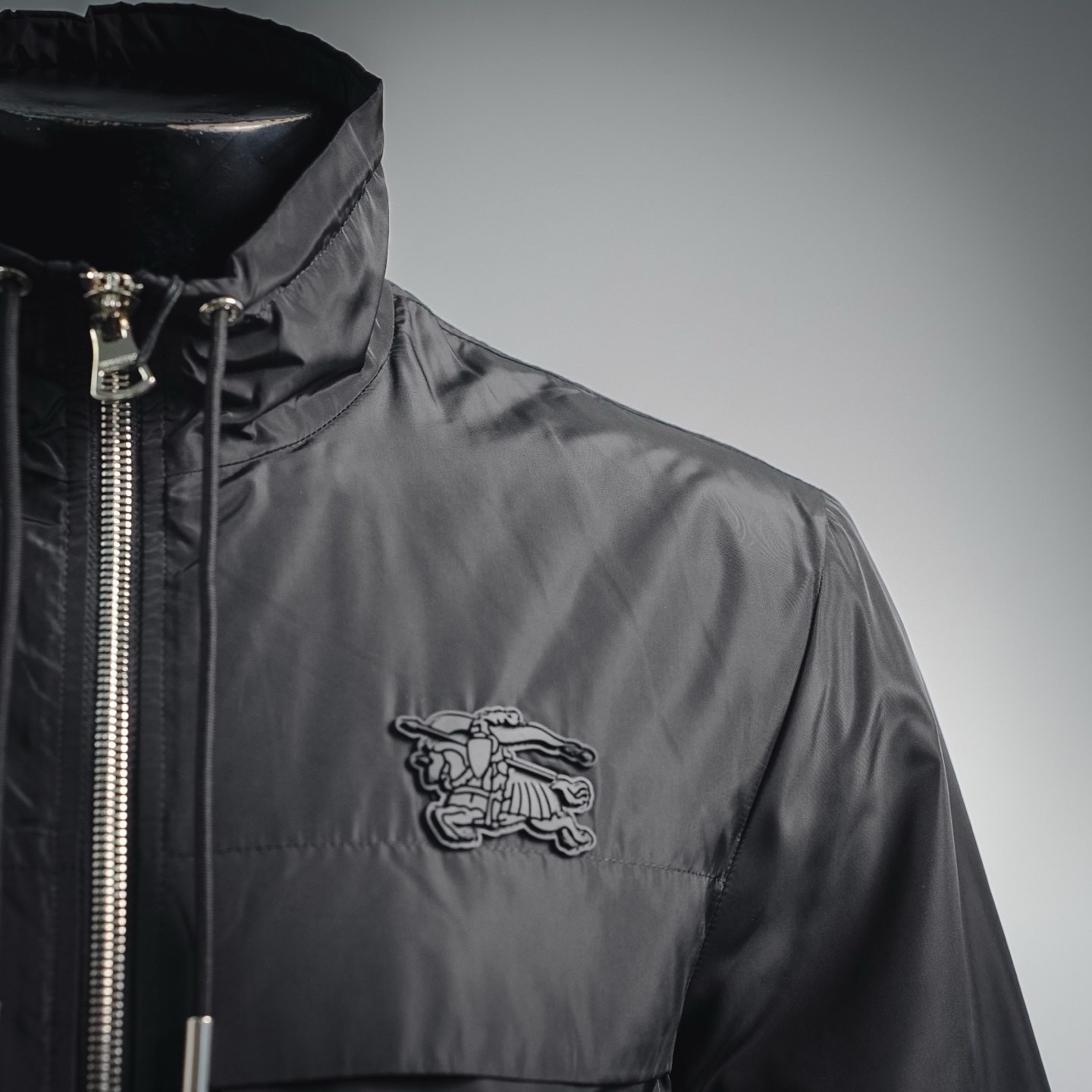 Bur collared thin jacket
