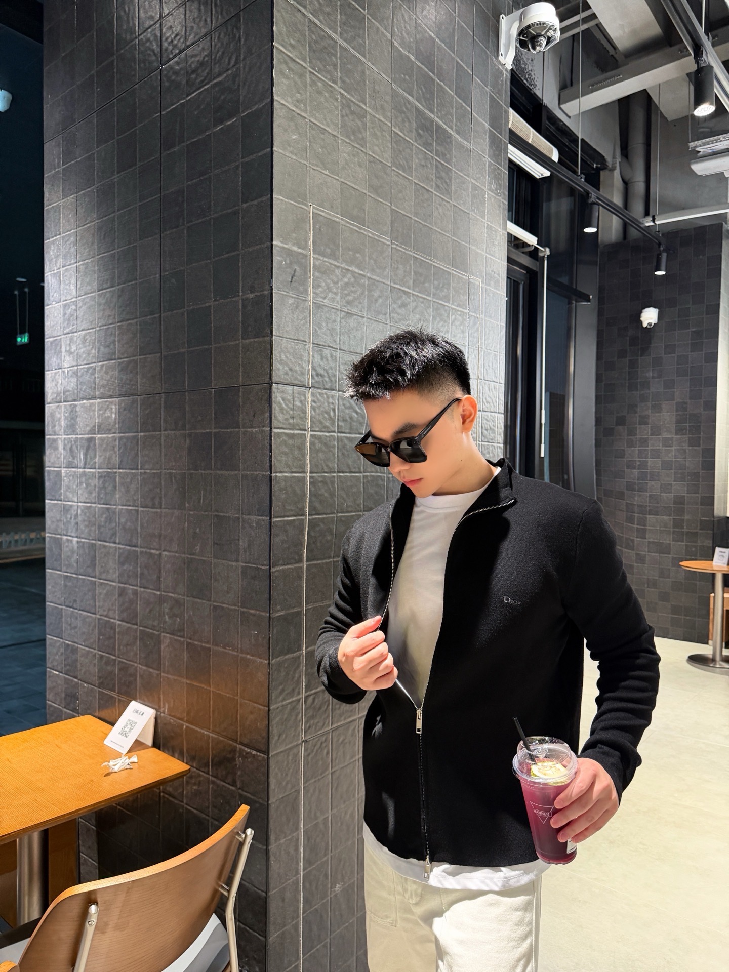 CD fitted minimal jacket