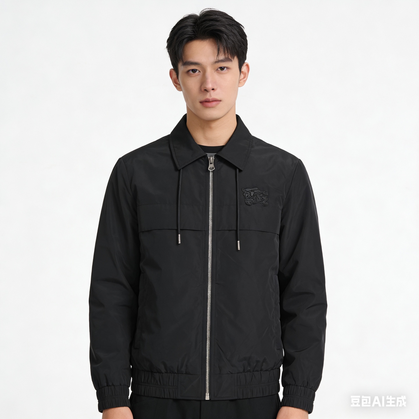 Bur collared thin jacket