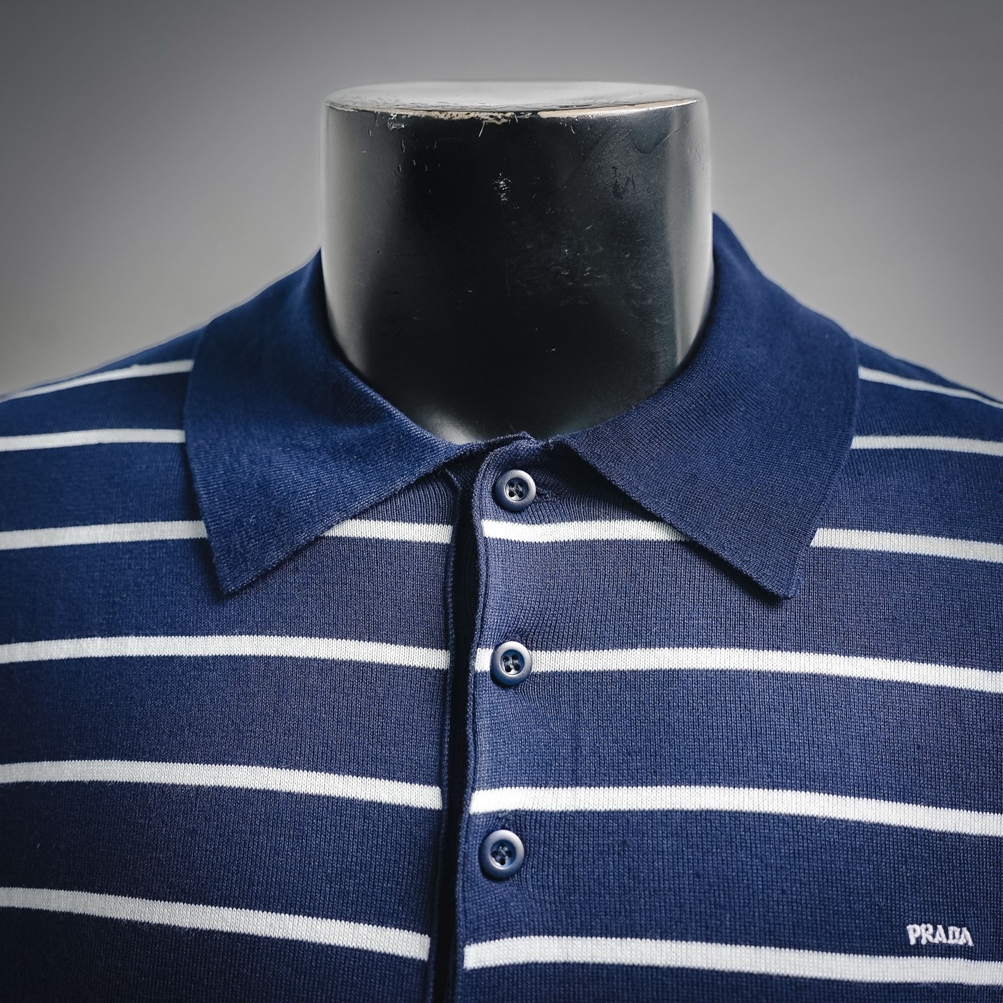 Pra striped knit Polo
