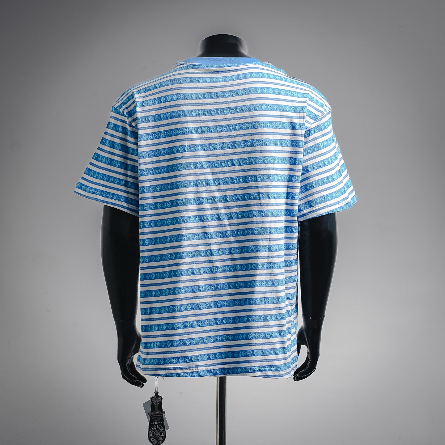 Chrome striped all-over t-shirt