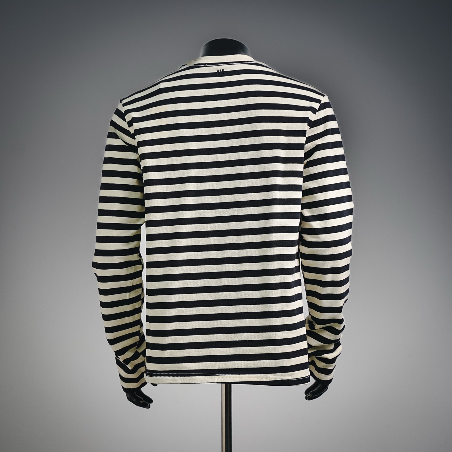 Ami striped knit sweatshirt