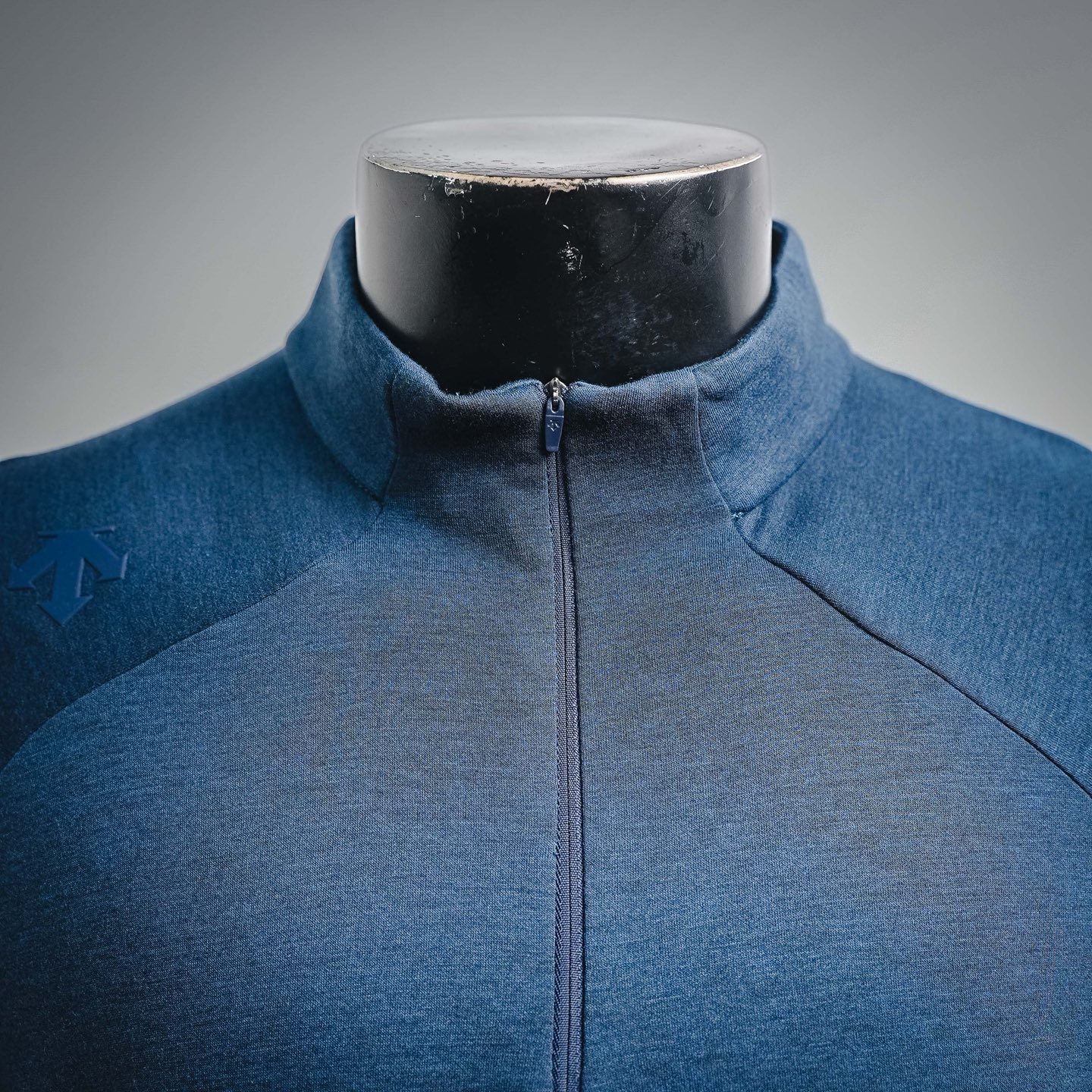 Desce zip-up knit sweatshirt