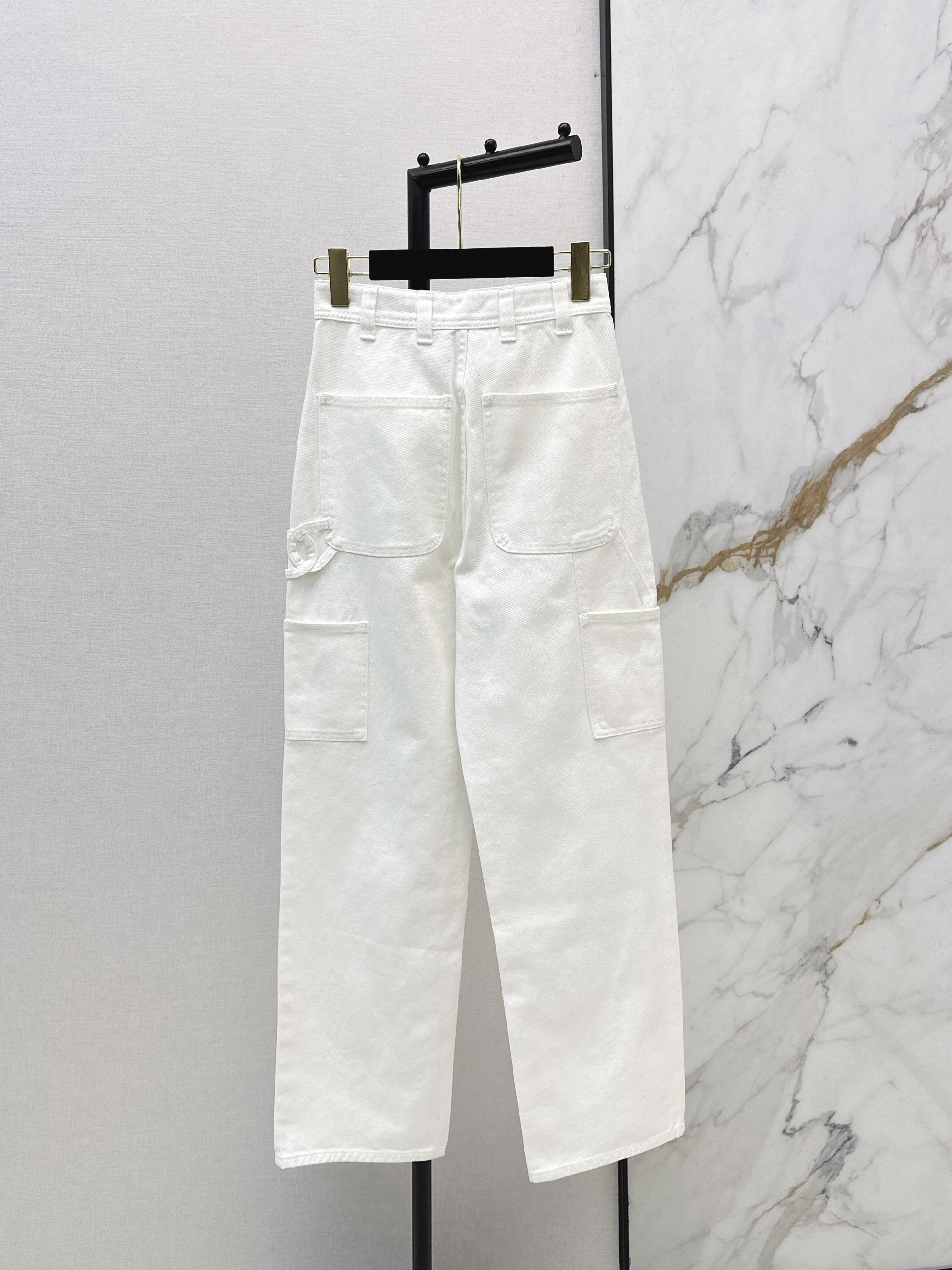 Chan 26ss wide-leg jeans