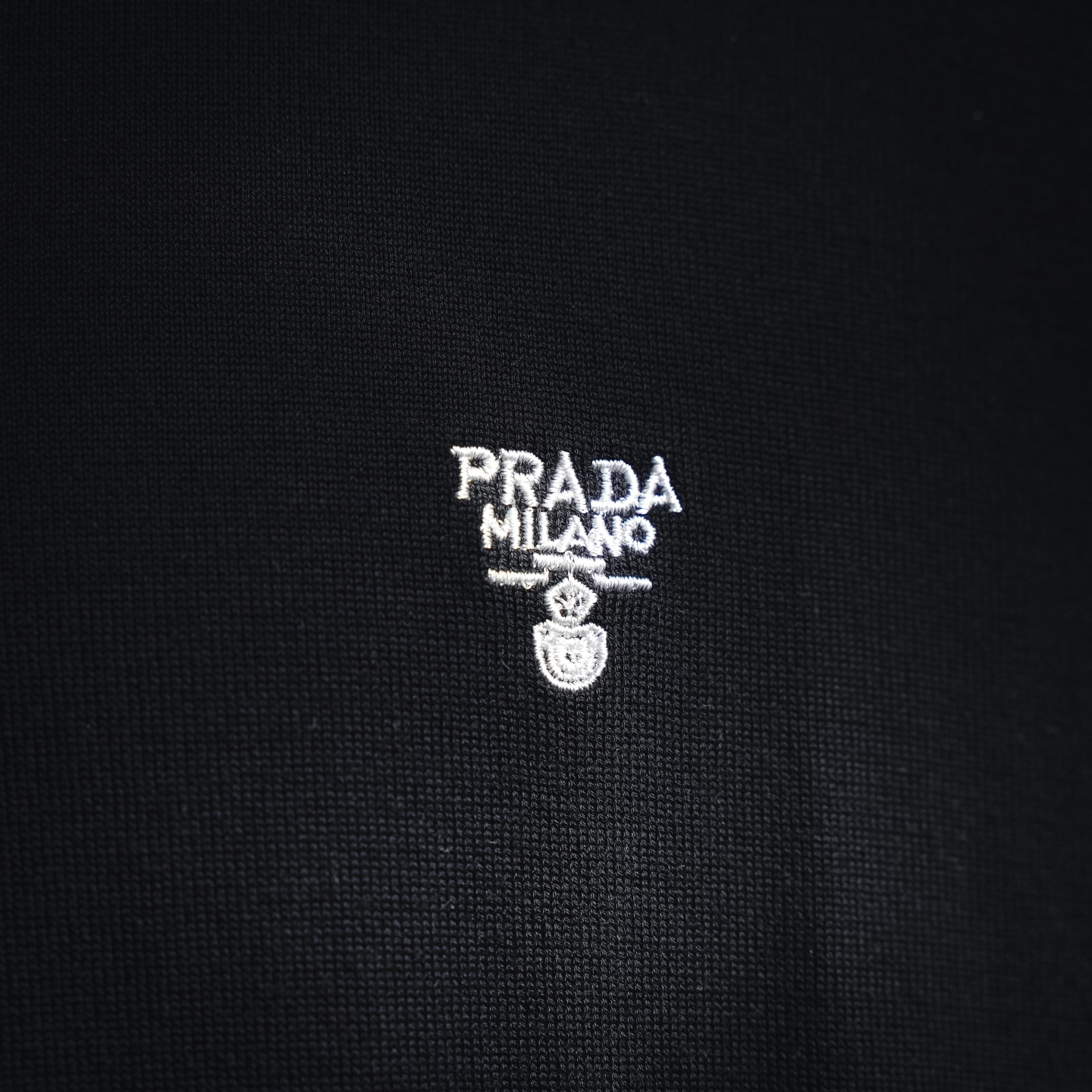 Pra zip-up knit Polo