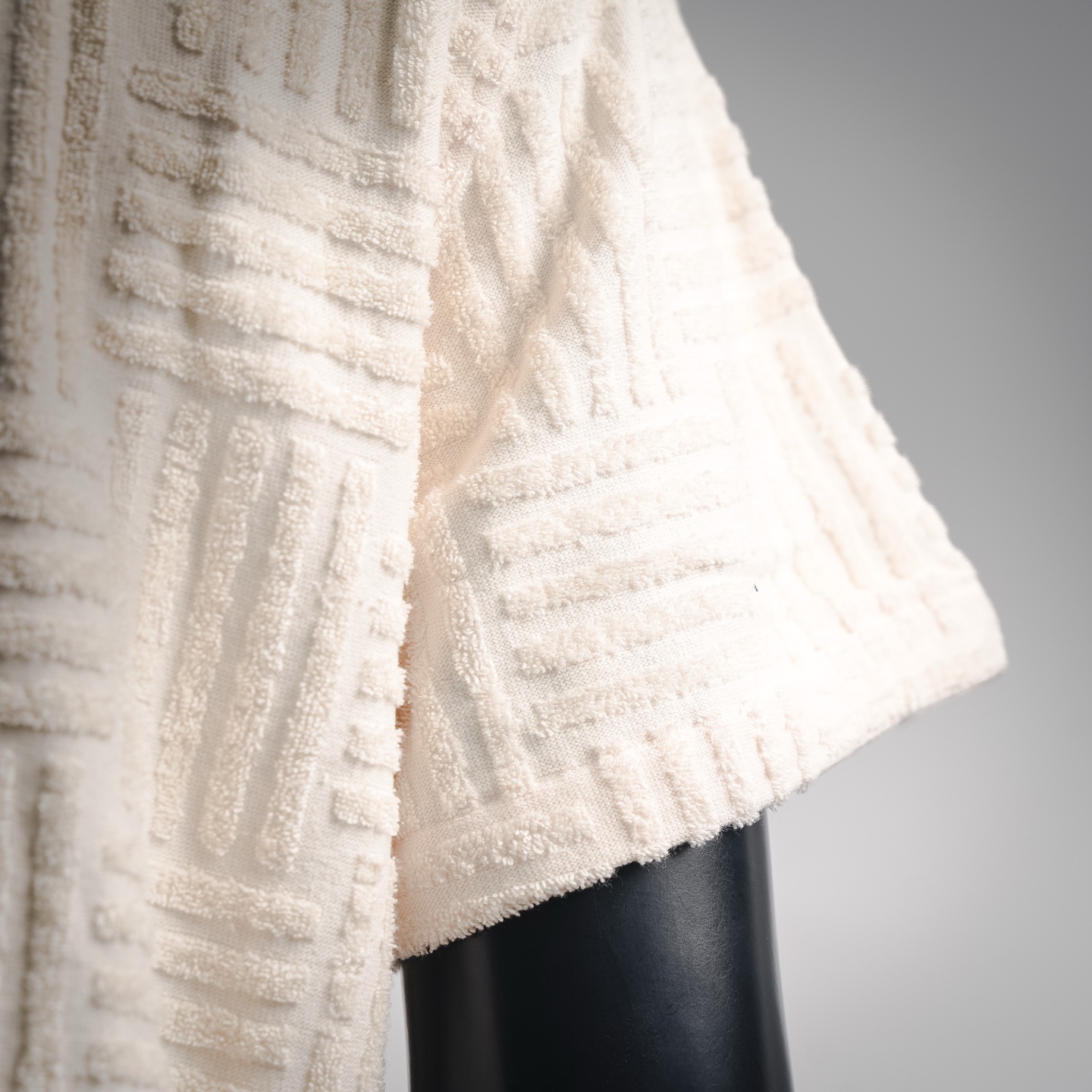 Bottega textured sleeve shirt