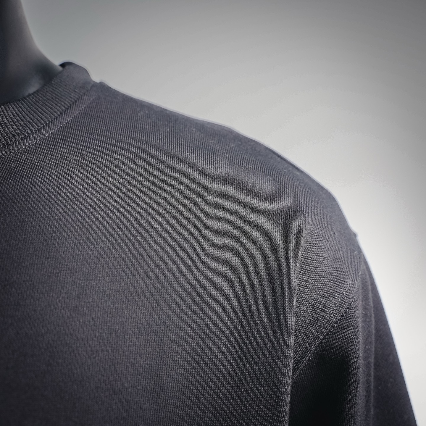 Stone relaxed minimal sweatshirt