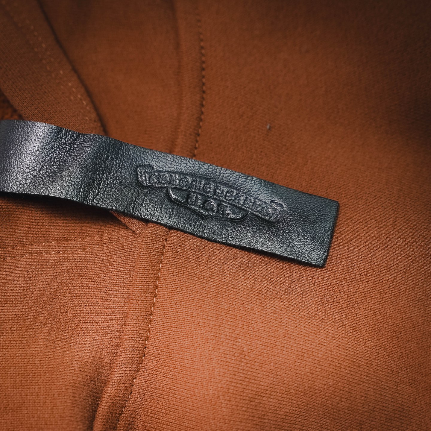 Chrome embroidered hoodie
