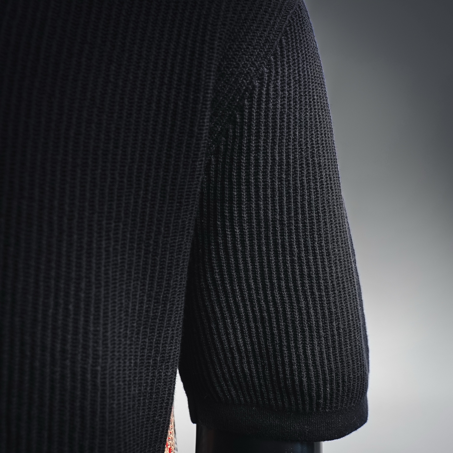 Brunello plaid knit Polo