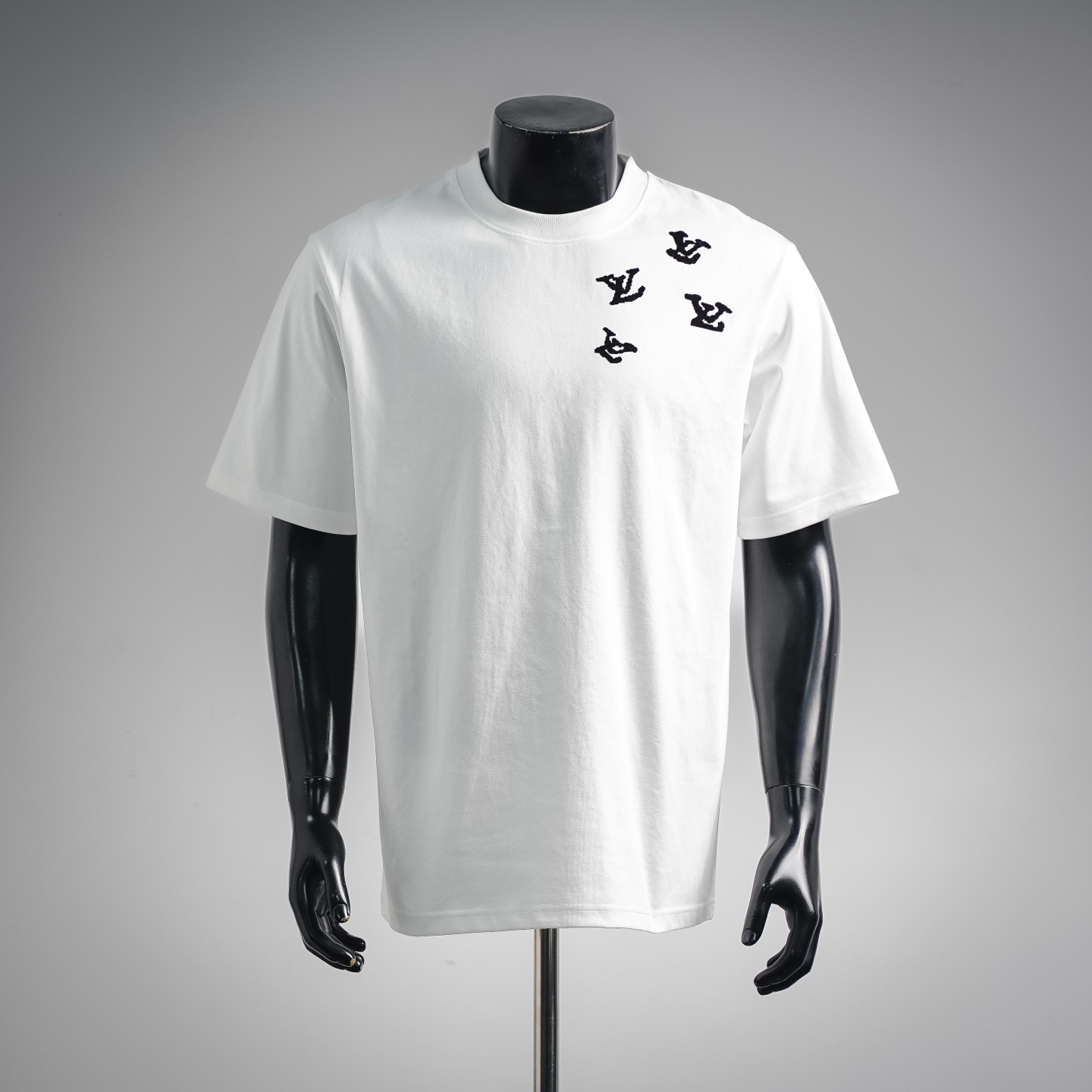 Louis flocked print t-shirt