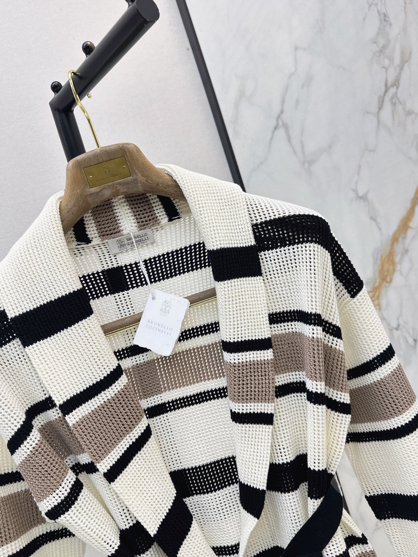 Brun 26fw stripe jacket