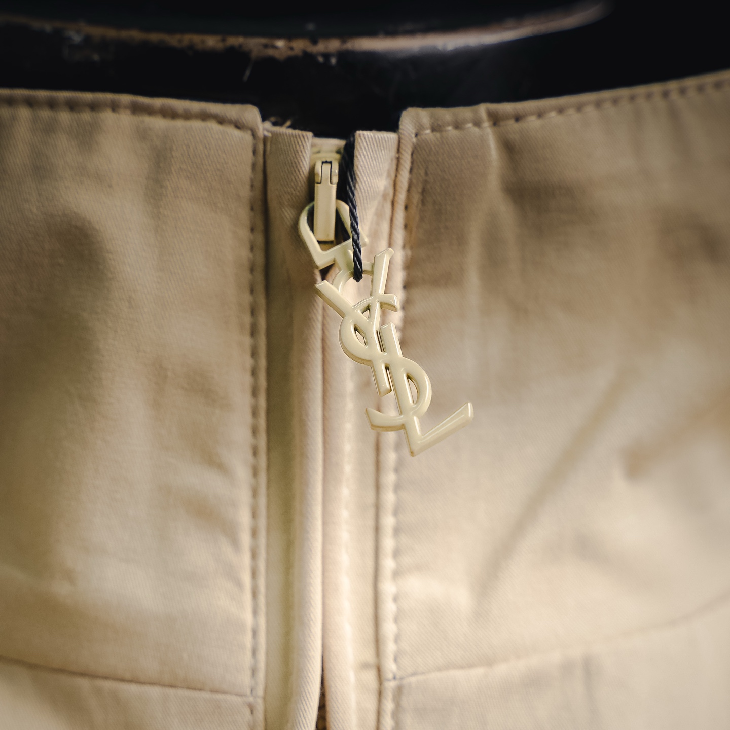 Saint embroidered splicing jacket