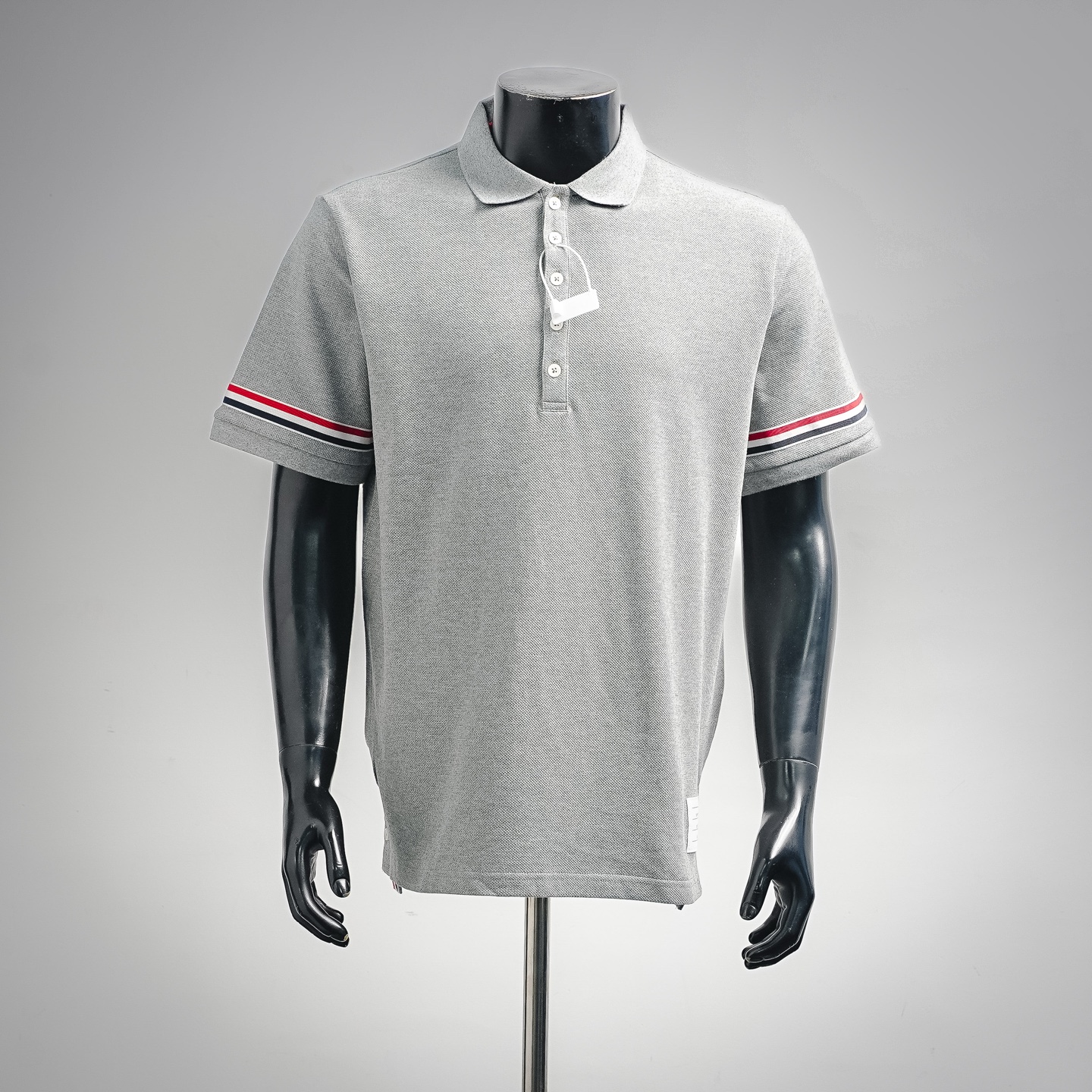 Thom contrast stripe Polo