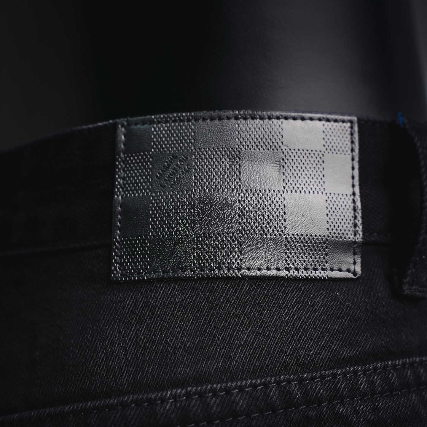 Louis monogram tonal jeans