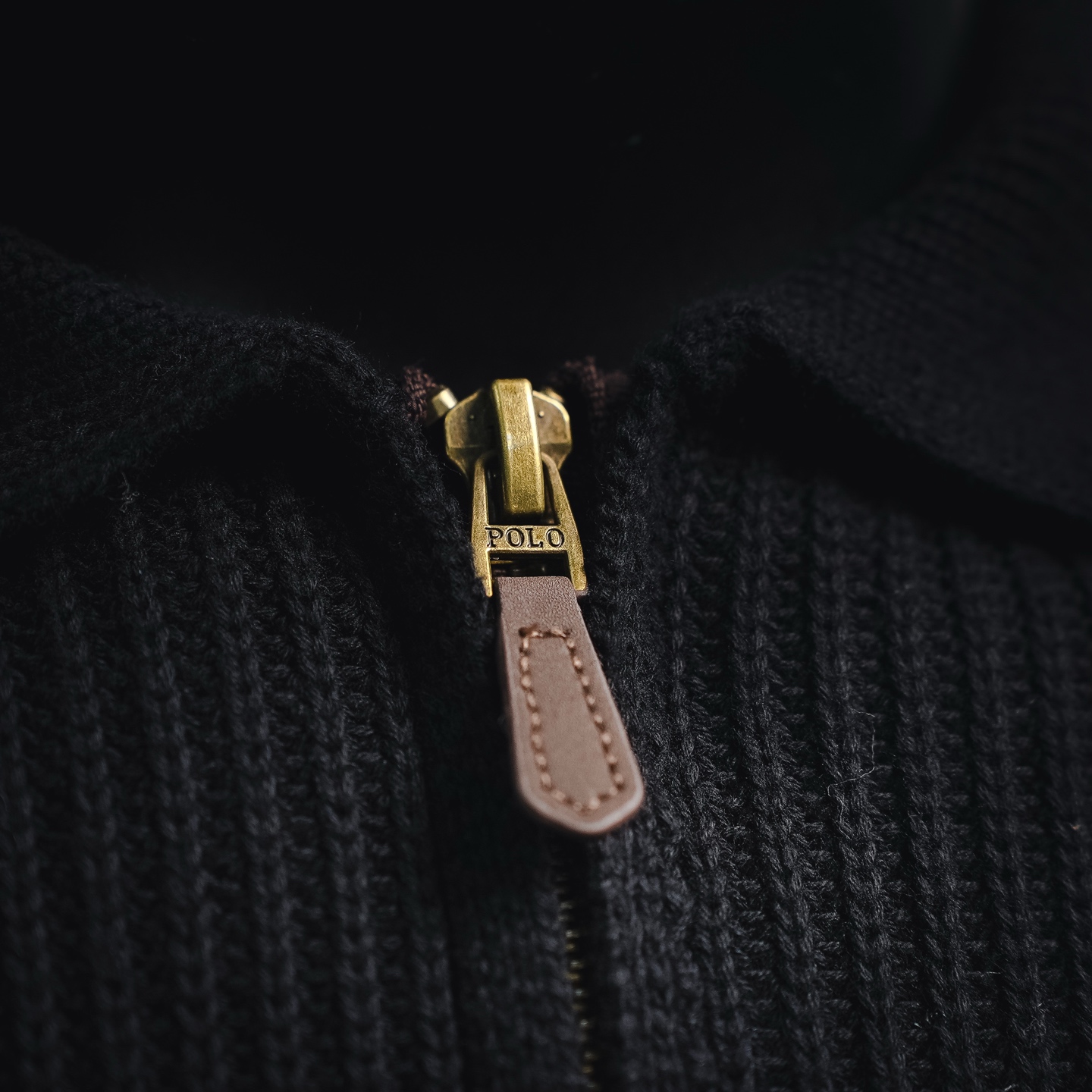 Ralph half-zip knit Polo