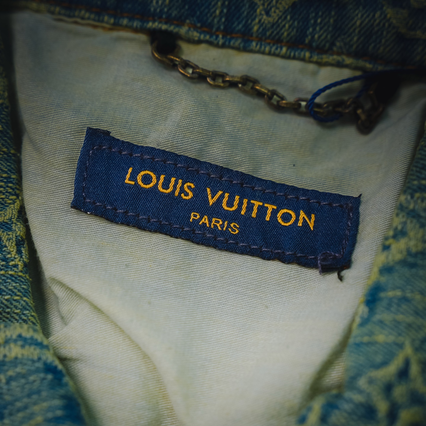 Louis monogram denim jacket