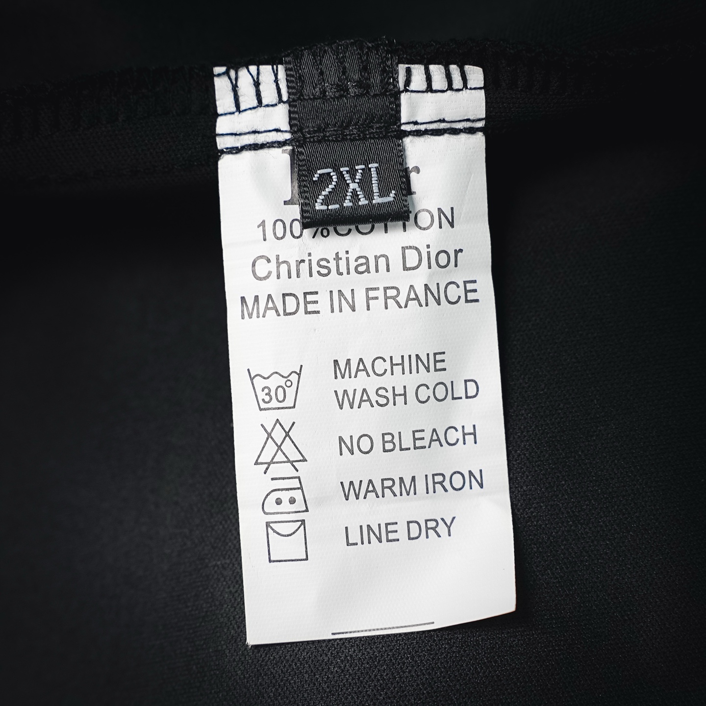 CD letter embroidered pants