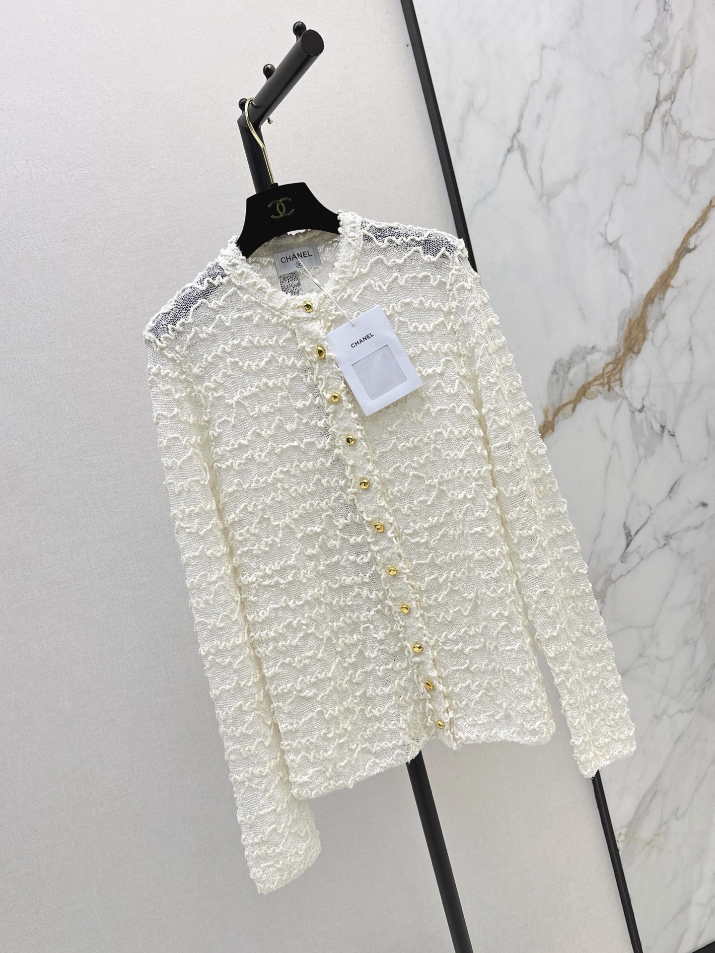 Chan 26fw lace cardigan