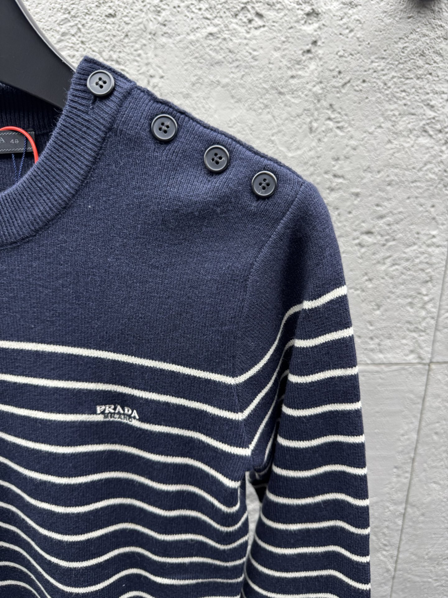 Pra striped embroidered sweater