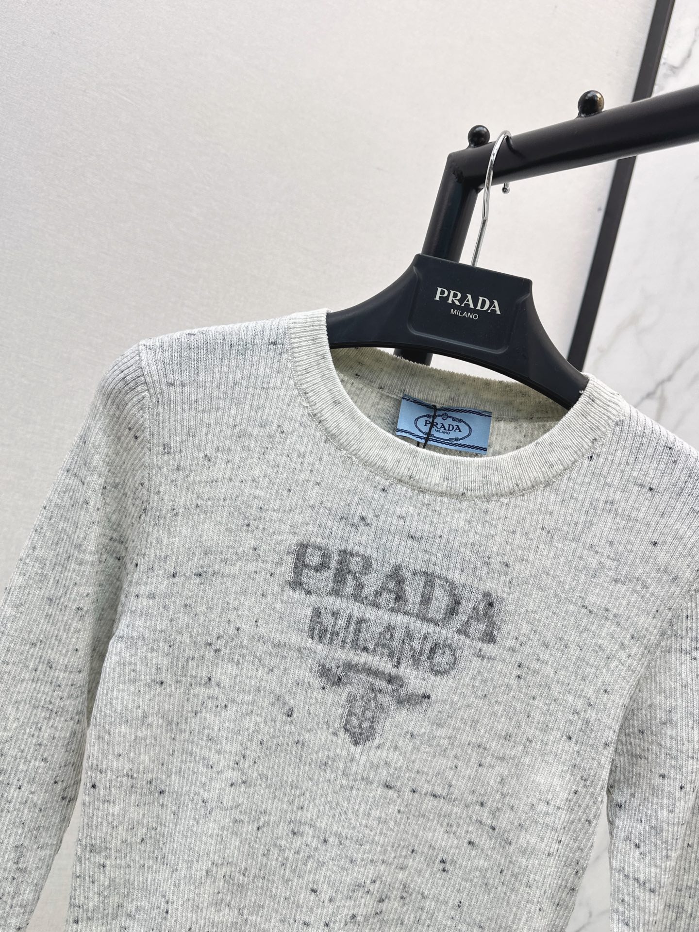 Pra 26fw jacquard basic tee