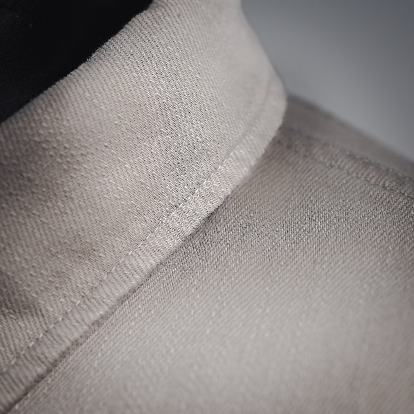 Stone washed utility jacket