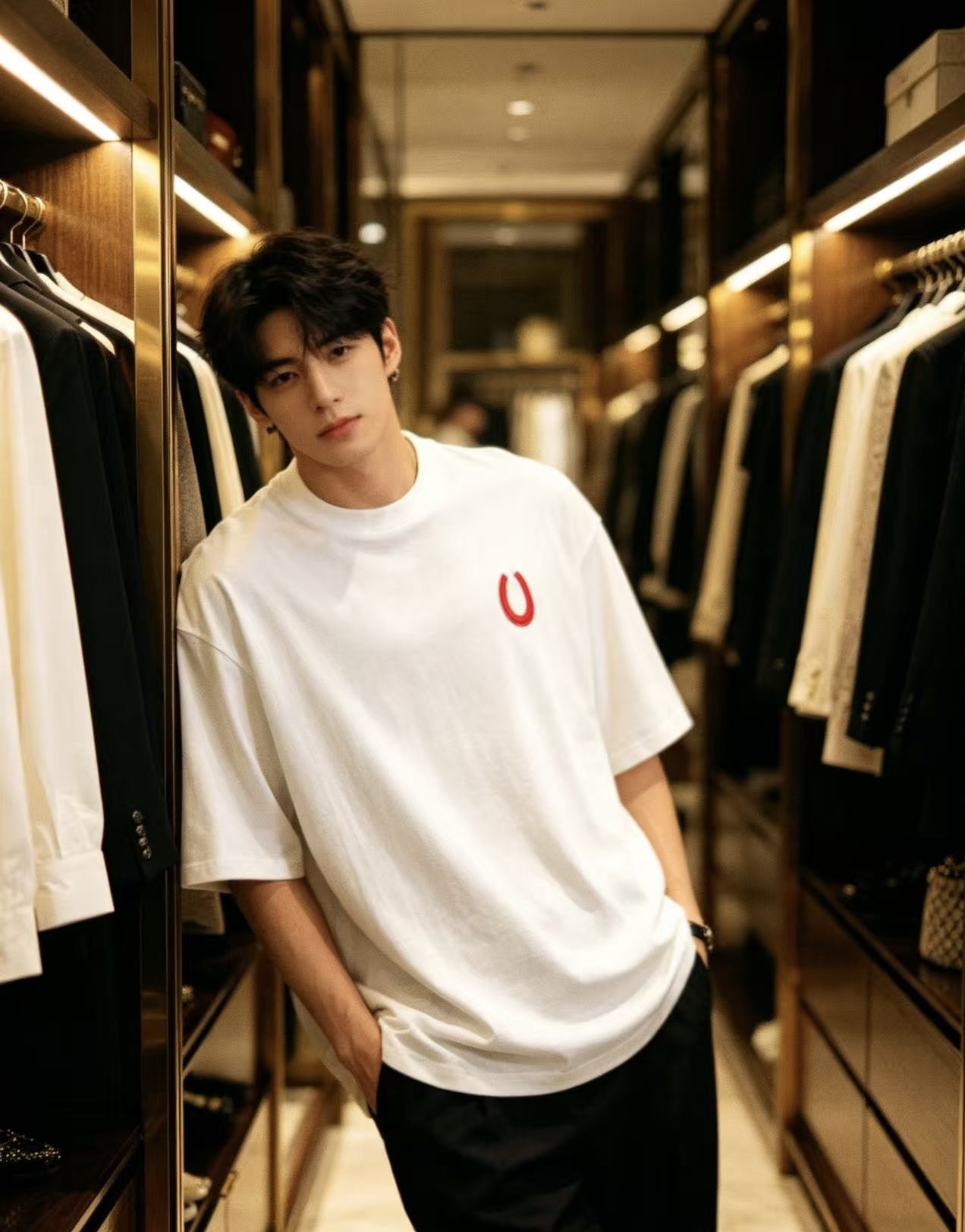 Jil embroidered t-shirt