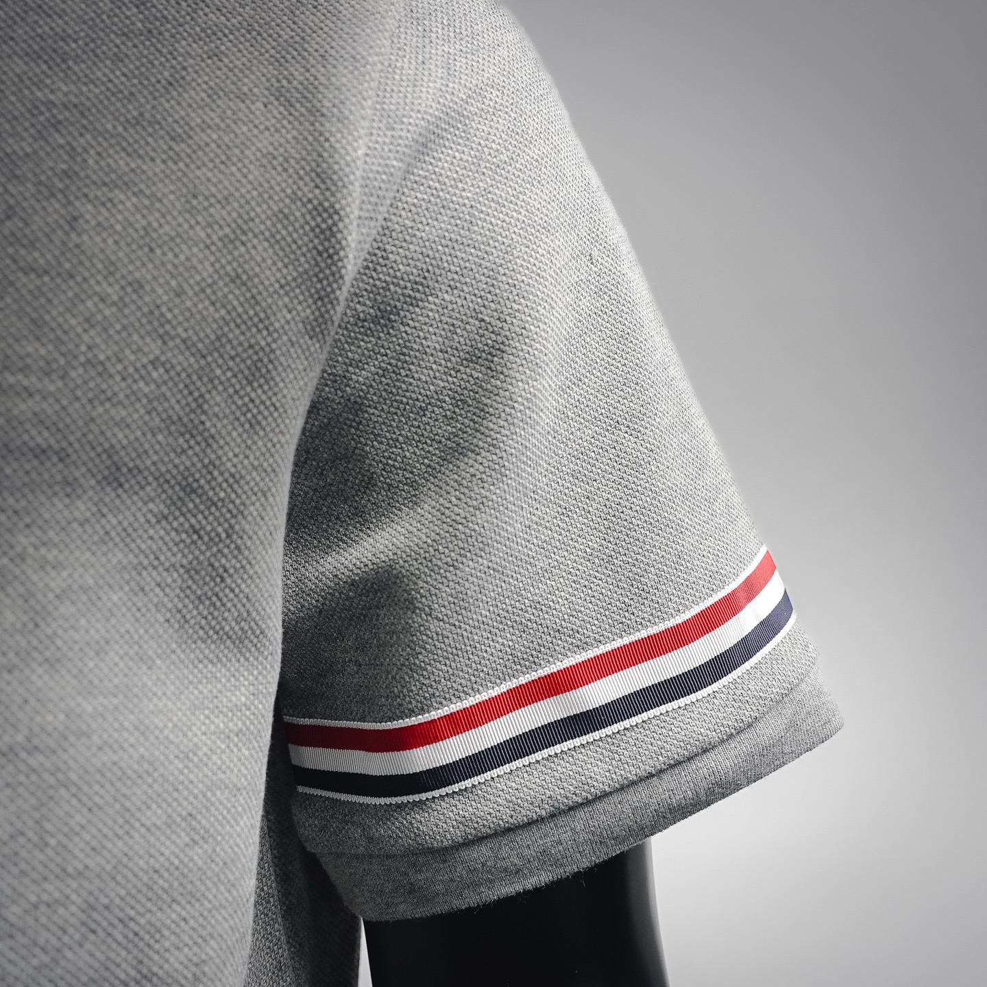 Thom contrast stripe Polo