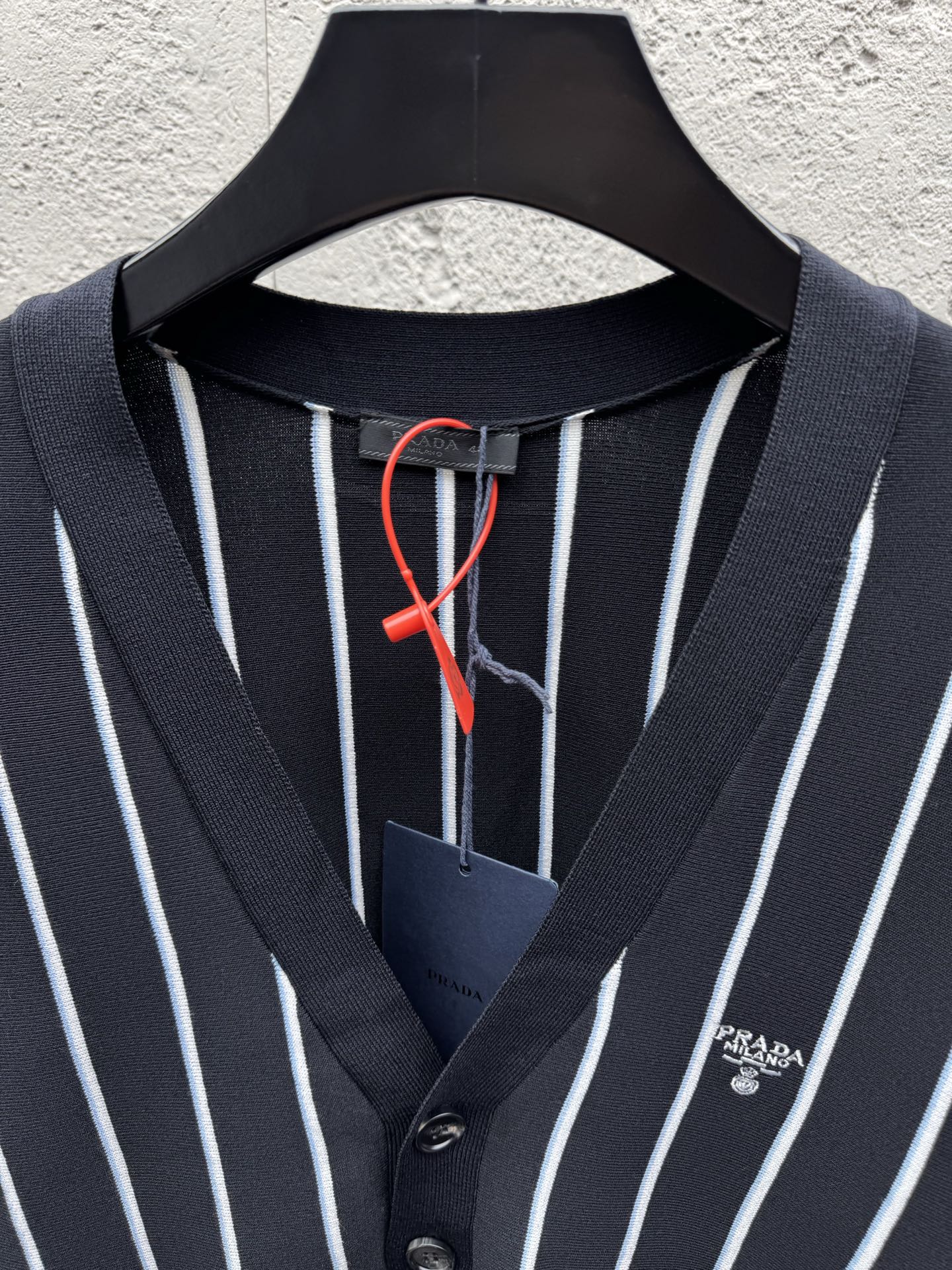Pra striped sleek cardigan