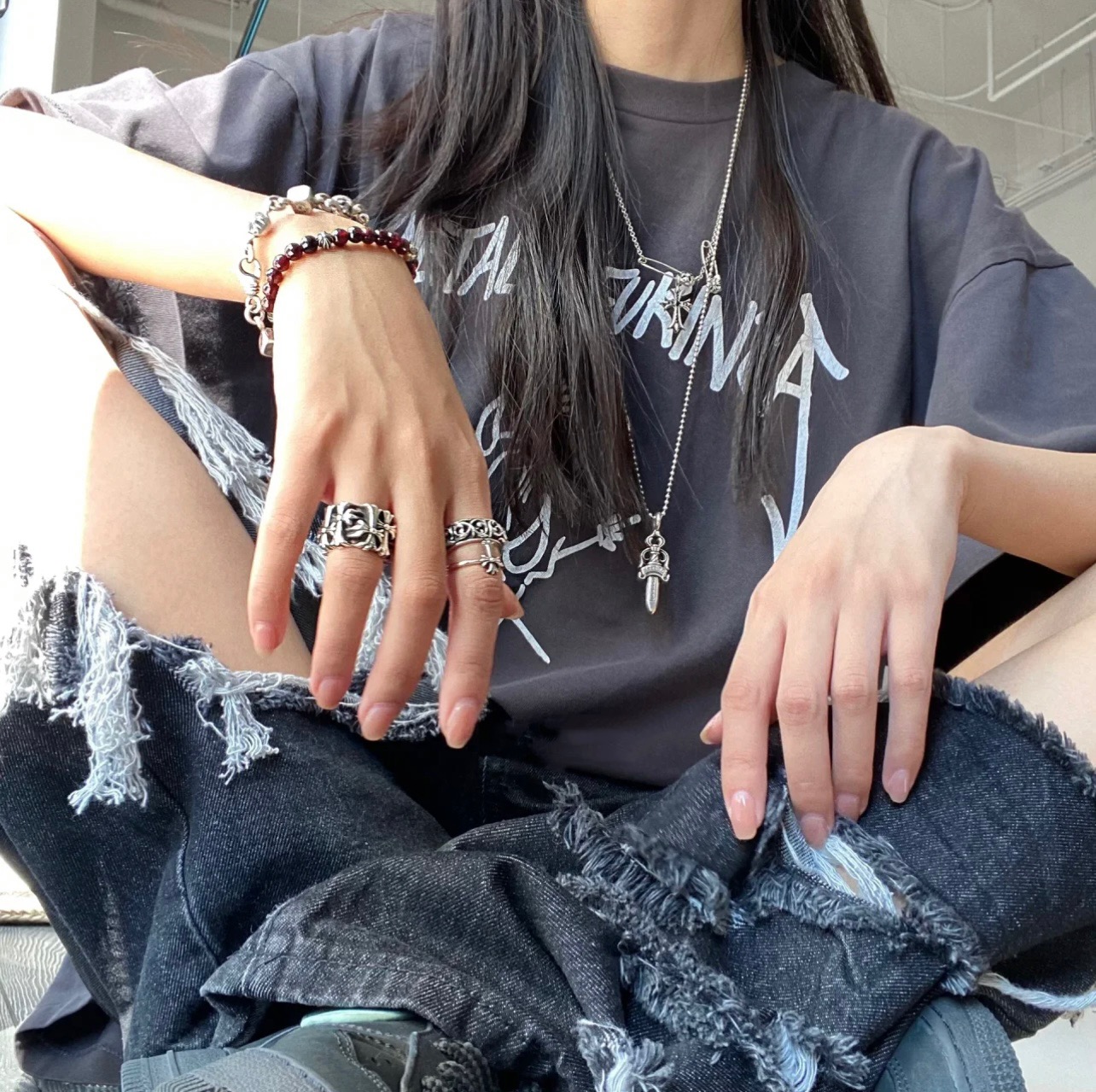 Chrome rings