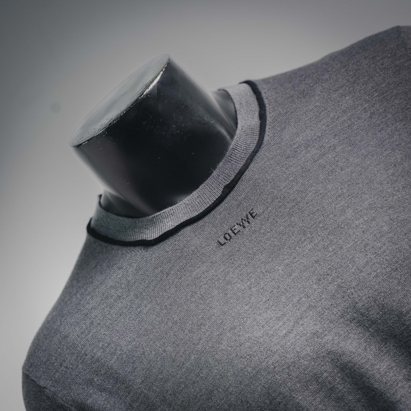 Loe jacquard knit t-shirt