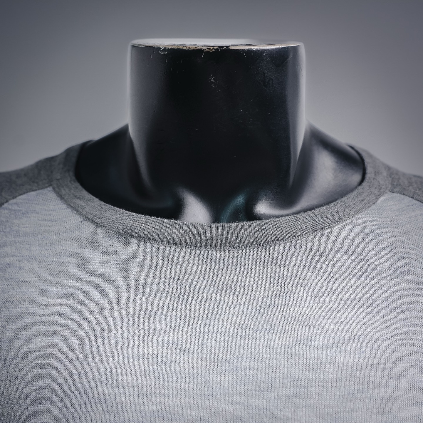 Chrome embroidered knit sweatshirt