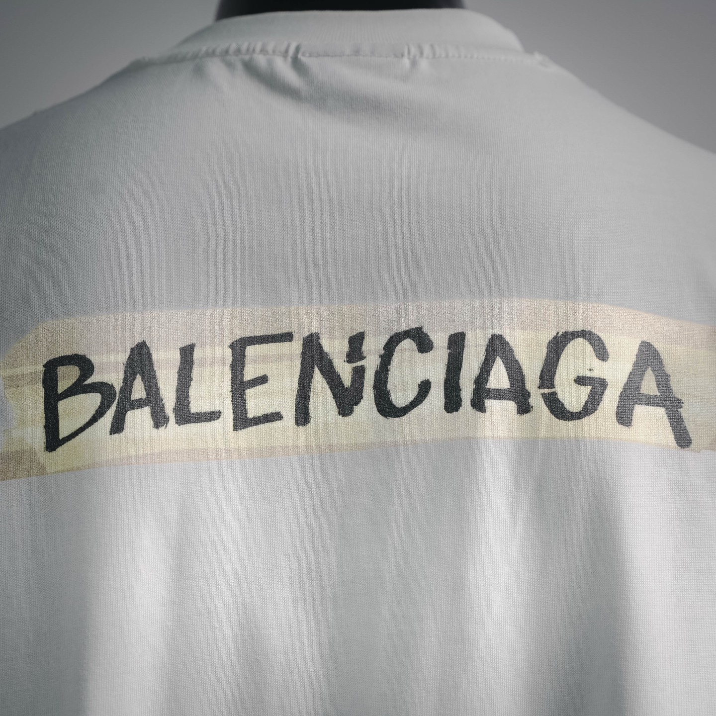Balen tape-style t-shirt