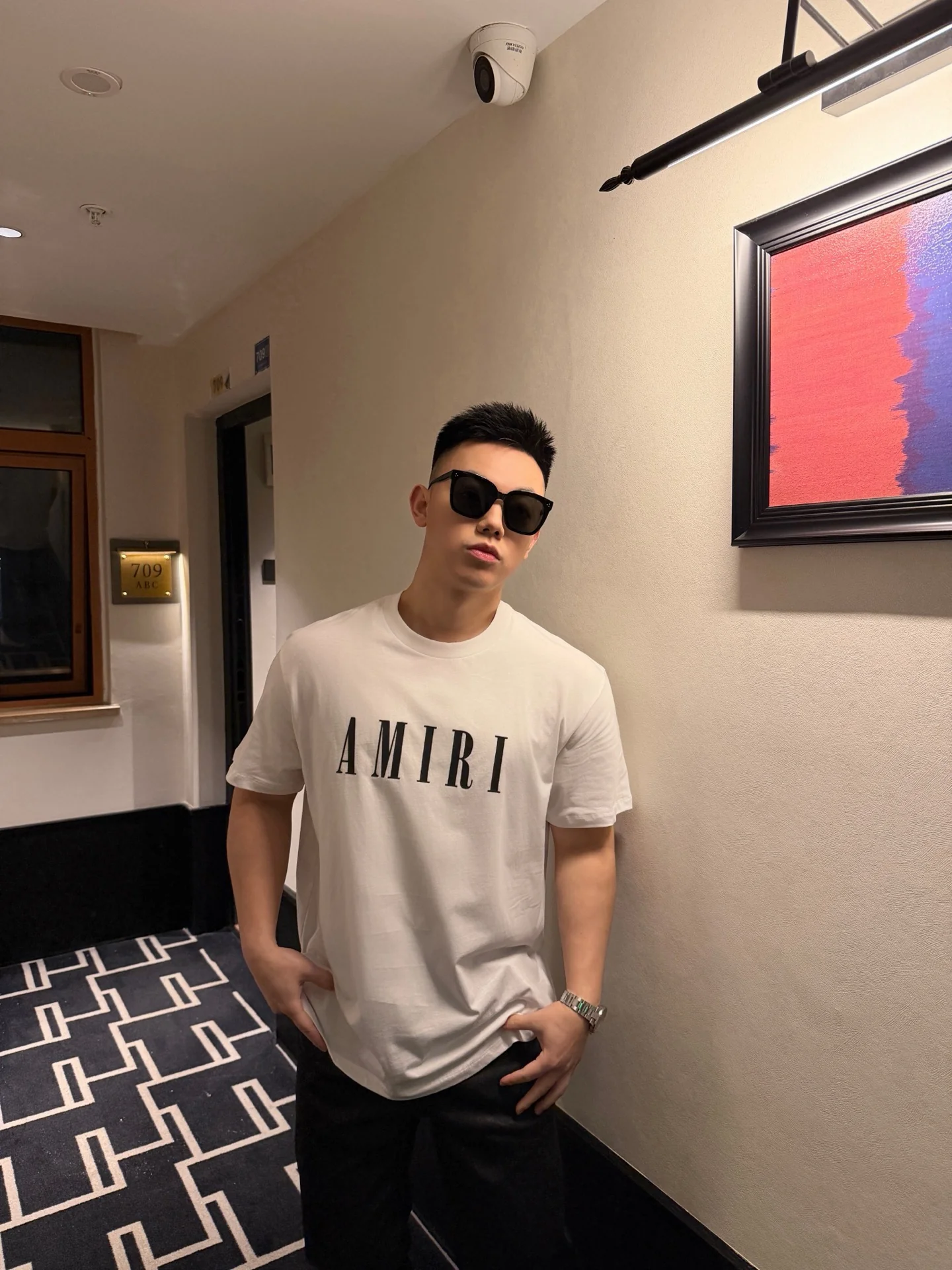 Ami printed t-shirt