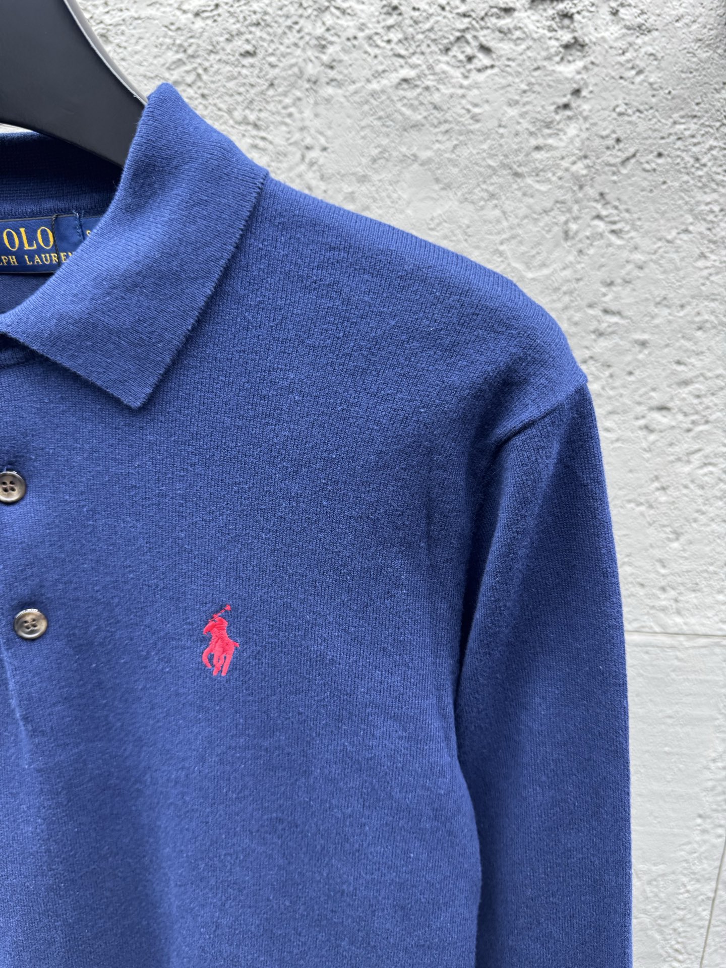 Ralph embroidered knit sweater
