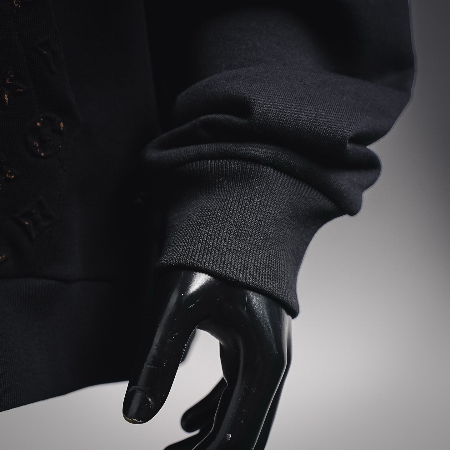 Louis 3D emboosed hoodie