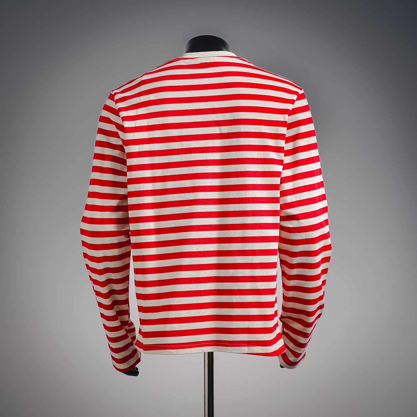 Ami striped knit sweatshirt