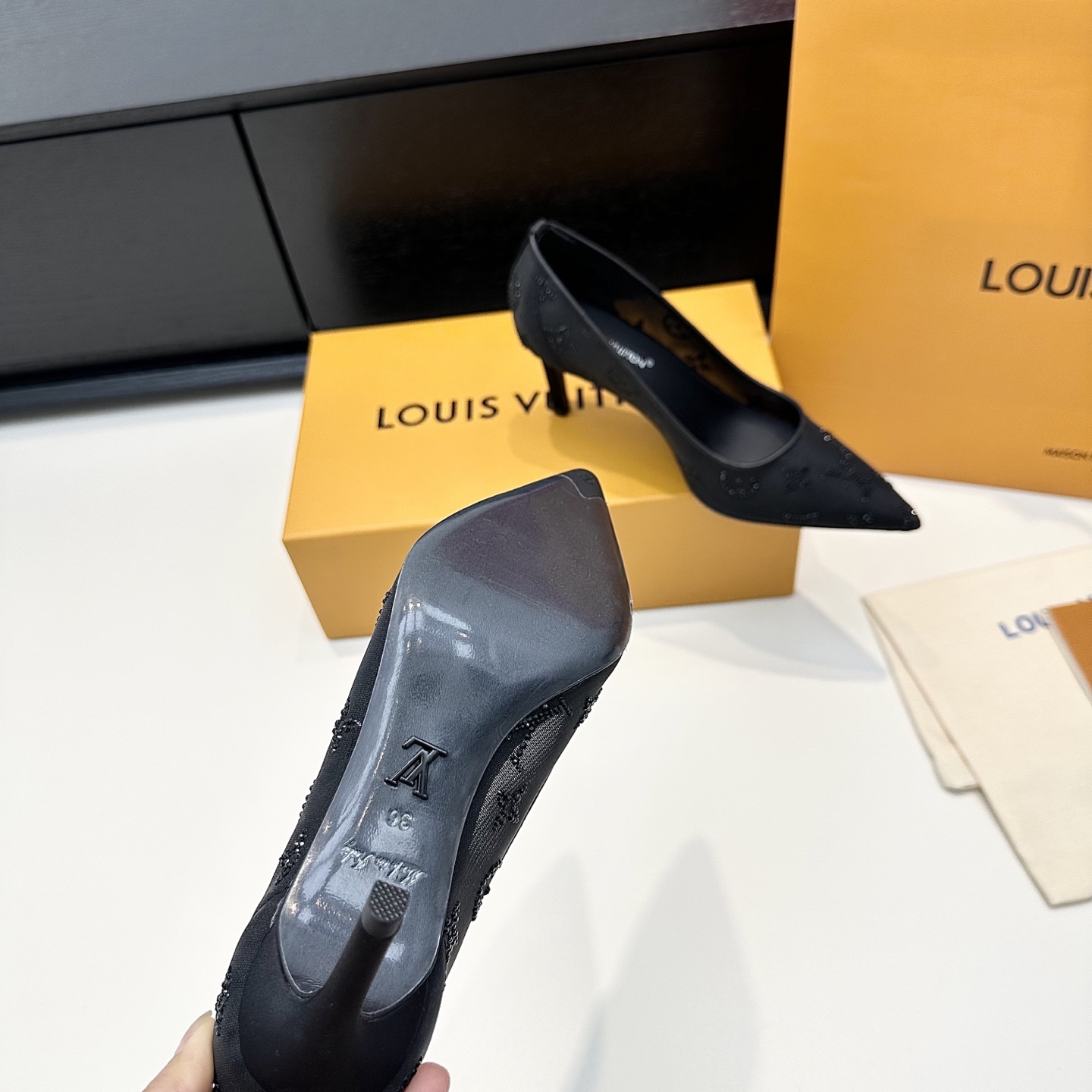 Louis 26ss Pointed-Toe Stiletto Pumps