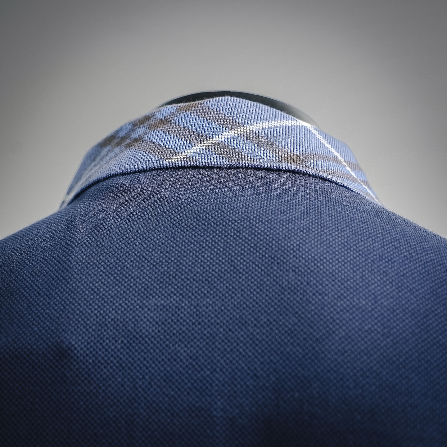 Bur plaid Polo