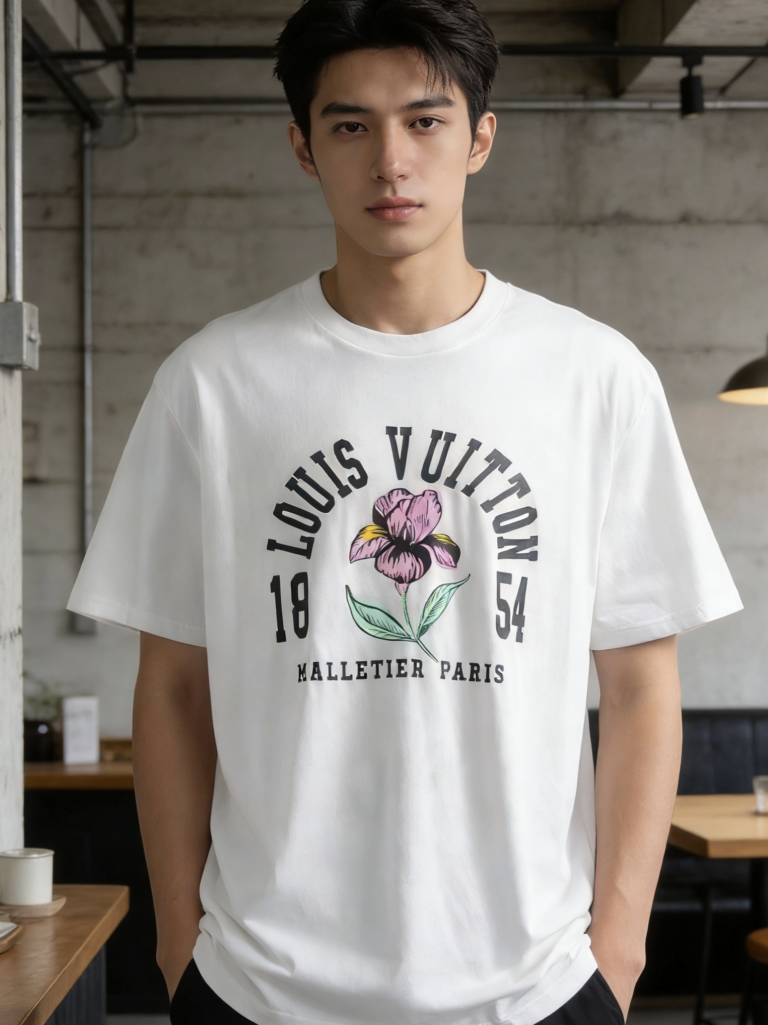 Louis retro printed t-shirt