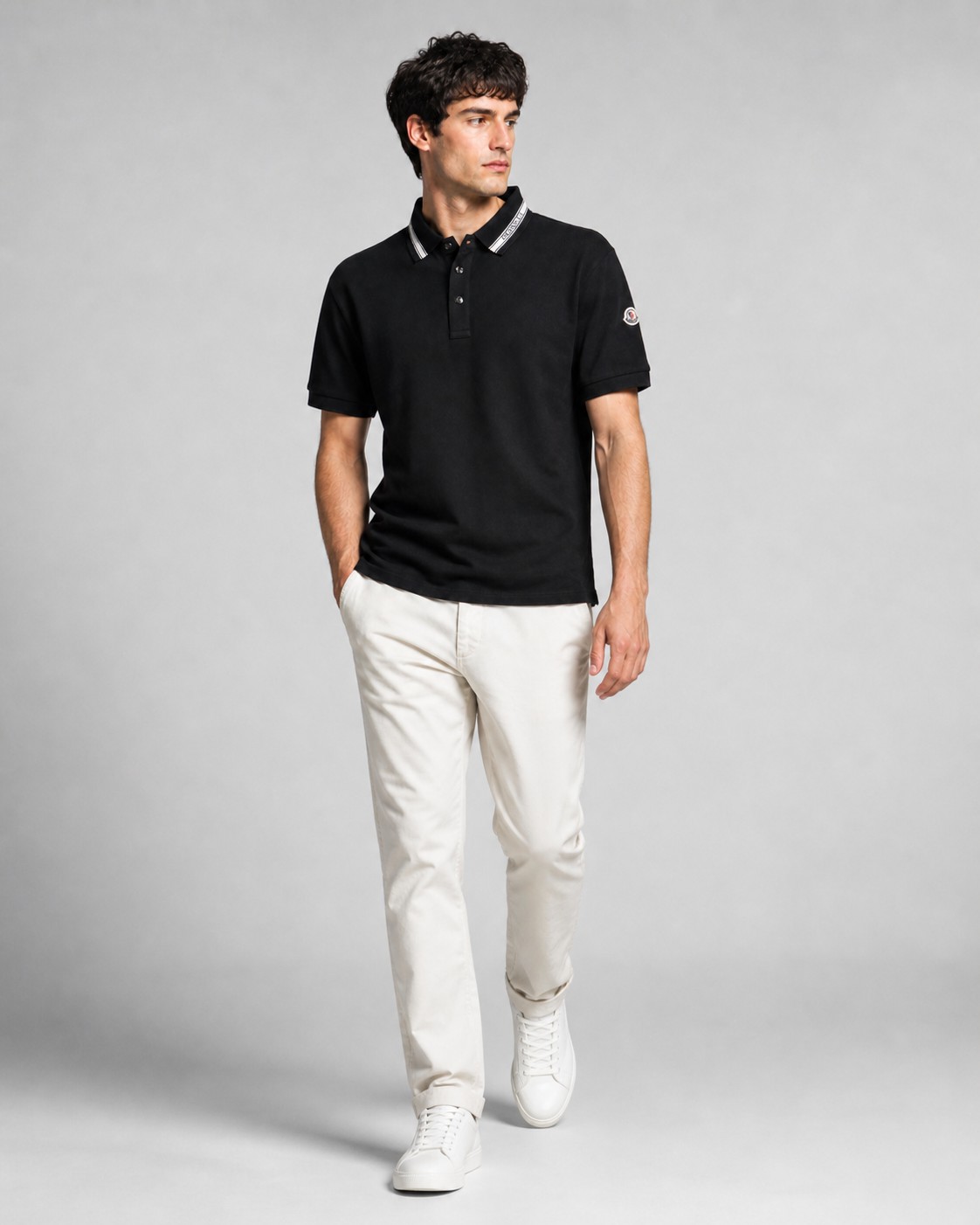 Mon striped Polo