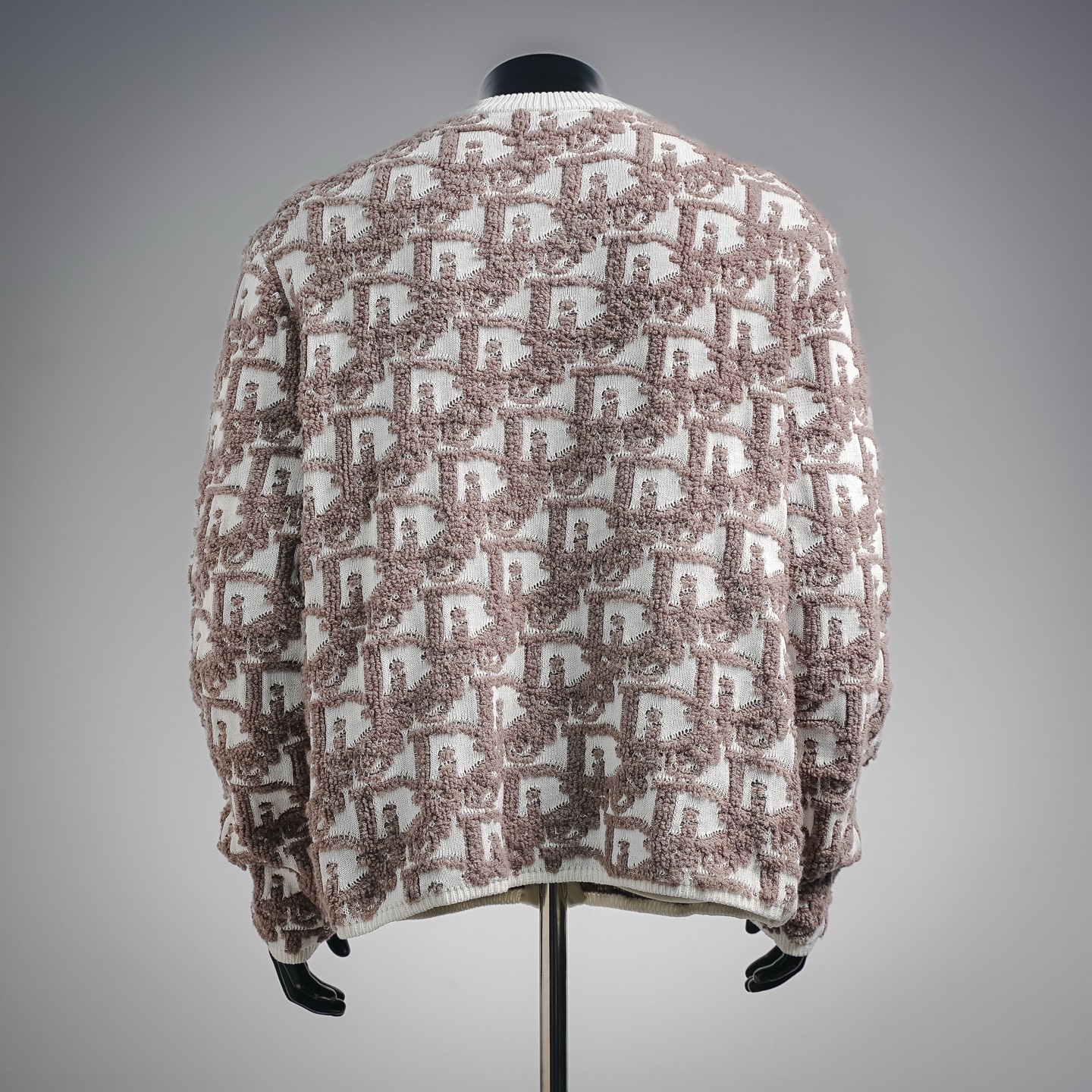 CD jacquard cardigan