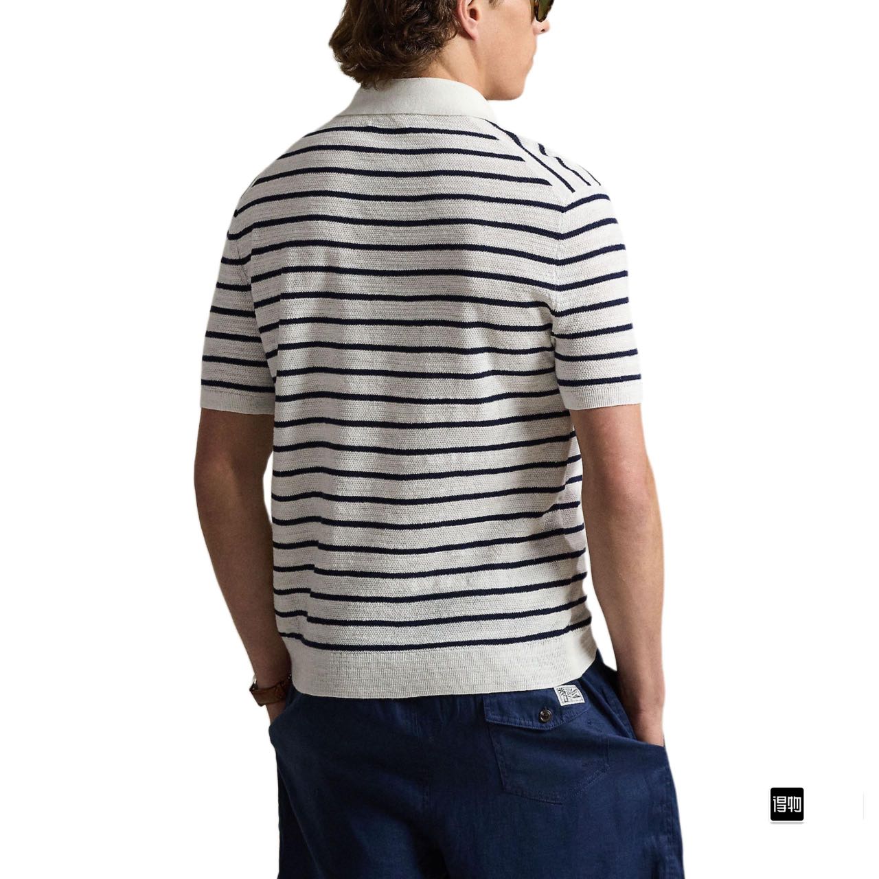 Ralph striped knit Polo