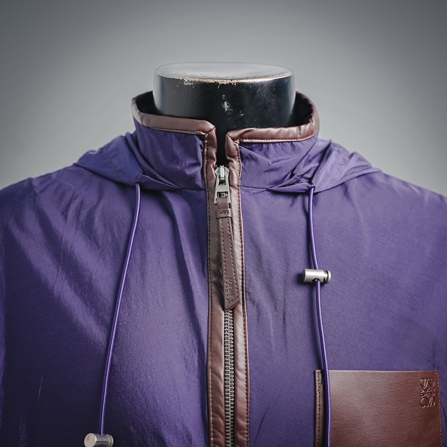 Loe lightweight leather jacket
