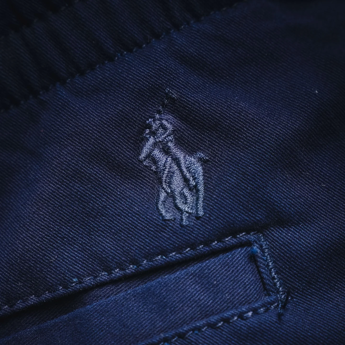 Ralph embroidered casual pants
